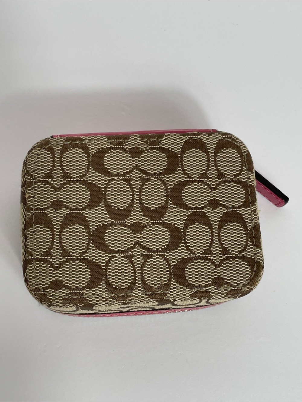 Coach Mini Signature Triple Pill Box - Picture 4 of 7